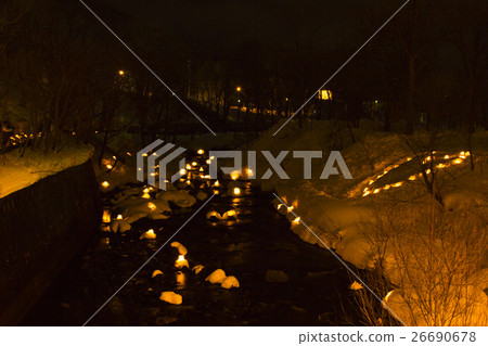 Otaru snow light path Roppongi river venue 26690678
