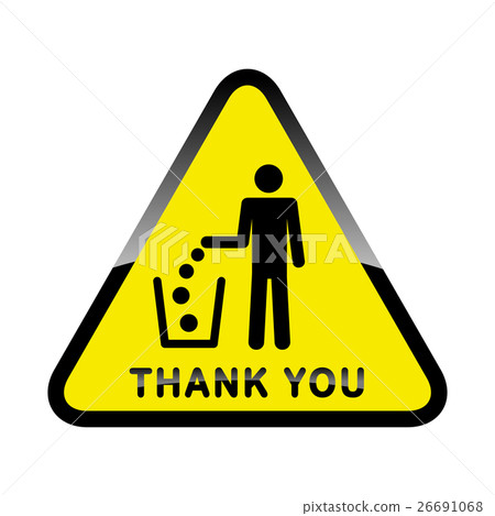 Do not litter, vector sign Do not litter, vector sign 26691068
