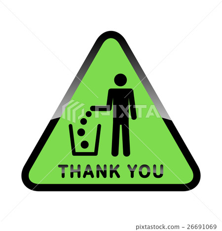 Do not litter, vector sign Do not litter, vector sign 26691069