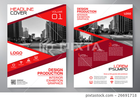 Business brochure flyer design a4 template. Business brochure flyer design a4 template. 26691718