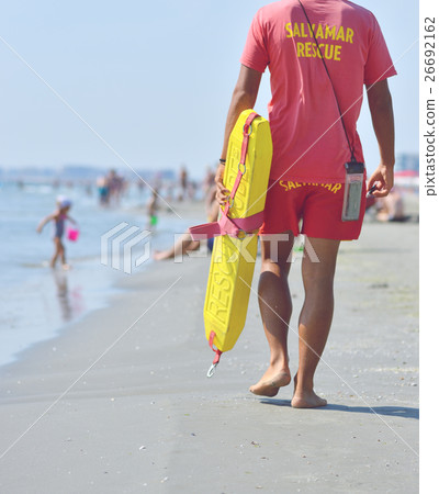 beach lifeguard on duty 26692162