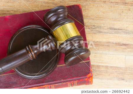 Wooden Law Gavel Wooden Law Gavel 26692442