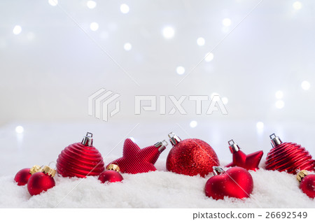 Christmas scene with snow 26692549