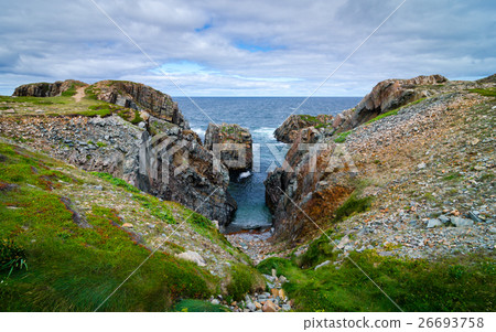 Rocks, boulders, outcrops, Cape Bonavista Nfld. Rocks, boulders, outcrops, Cape Bonavista Nfld. 26693758