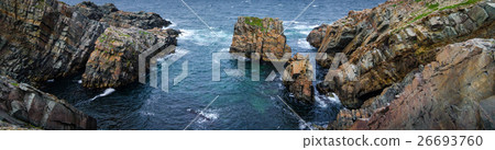 Rocks, boulders, outcrops, Cape Bonavista Nfld. 26693760