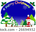 聖誕老人和樹木 26694932
