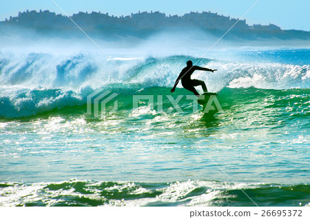 Surfer on a wave Surfer on a wave 26695372