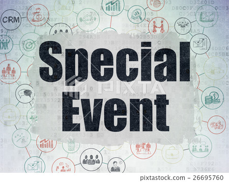 Finance concept: Special Event on Digital Data 26695760