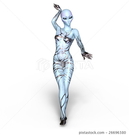 Female alien 26696380