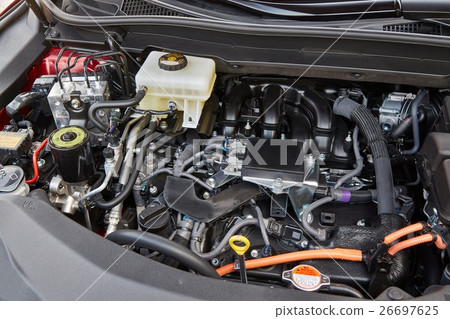 Car Engine Bay Car Engine Bay 26697625