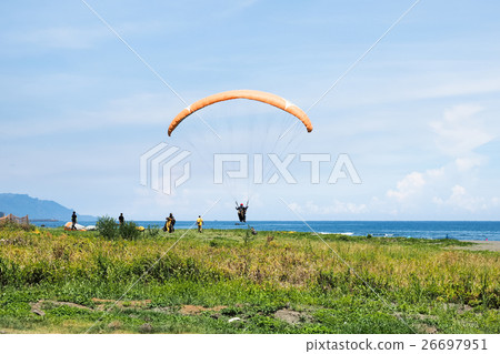 Flying umbrella Flying umbrella 26697951