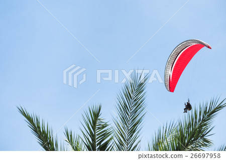 Flying umbrella Flying umbrella 26697958