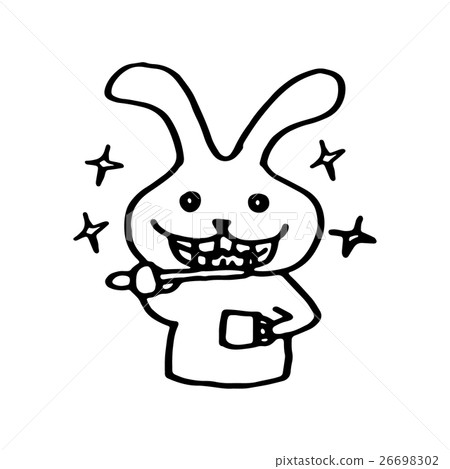 Toothbrush rabbits Toothbrush rabbits 26698302