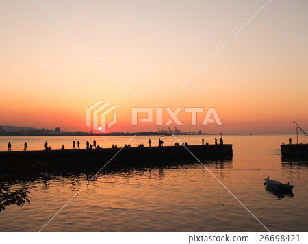 Freshwater river in the sunset Freshwater river in the sunset 26698421