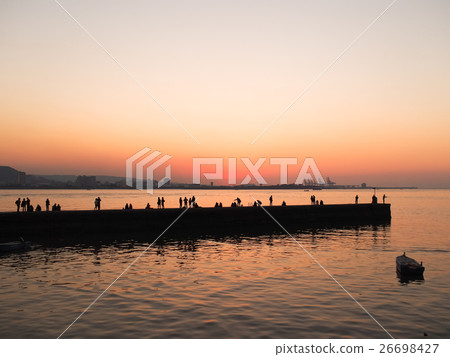 Freshwater river in the sunset Freshwater river in the sunset 26698427
