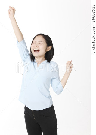 A lively and healthy young woman image 26698533