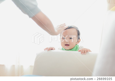 1 year old, younger, person 26699105