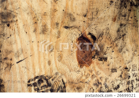 dirty wood board, background and texture 26699321
