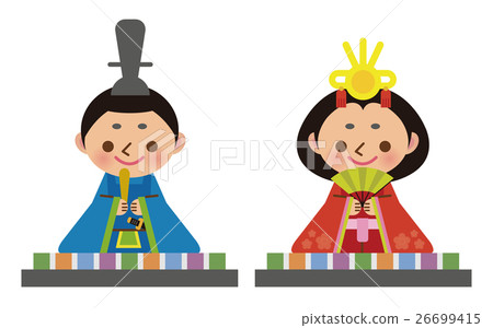 Hinamatsuri image / Hina and inside stature 26699415