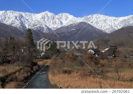 白馬村初冬的早晨 白馬村初冬的早晨 26702061