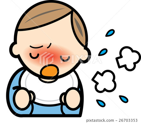 Baby cough - Stock Illustration [26703353] - PIXTA