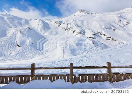 Mountains ski resort Kaprun Austria Mountains ski resort Kaprun Austria 26703525