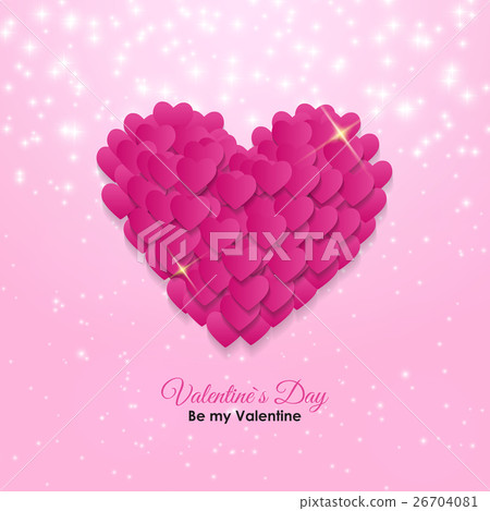 Abstract Princess Shiny Star Background Vector 26704081