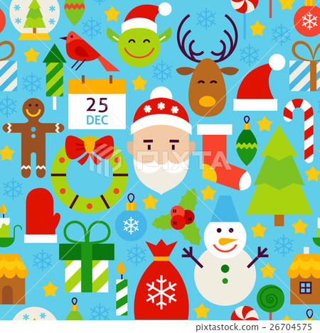 Merry Christmas Blue Tile Pattern Merry Christmas Blue Tile Pattern 26704575