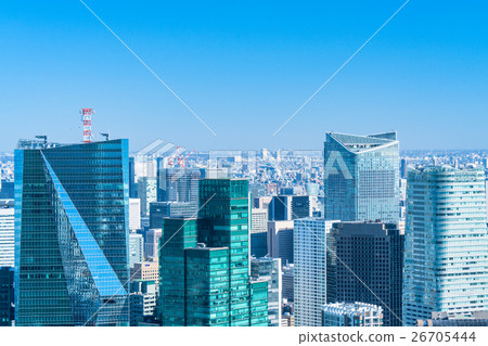 東京都市風景 26705444