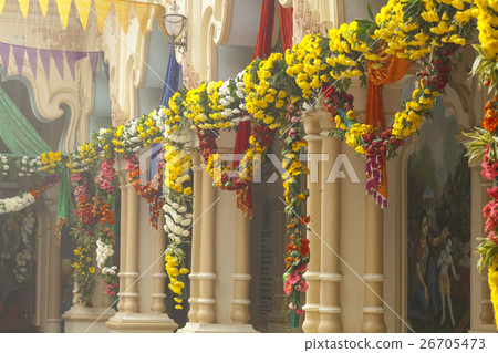 ISKCON  temple in Vrindava 26705473