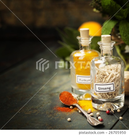 Herbs and spices selection 26705950
