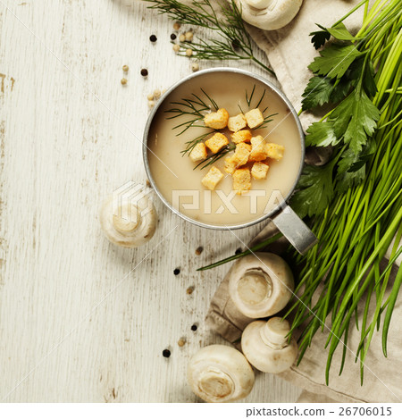 Creamy Mushroom Soup Creamy Mushroom Soup 26706015