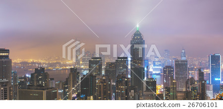 Panorama of central Hong Kong Panorama of central Hong Kong 26706101