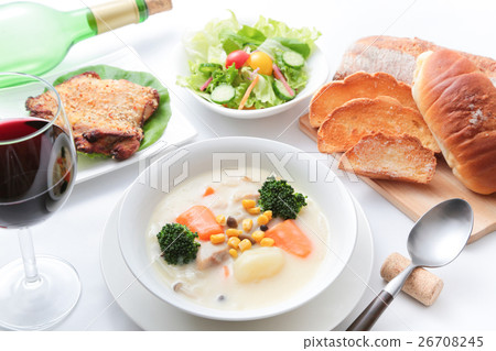 Western food set 26708245