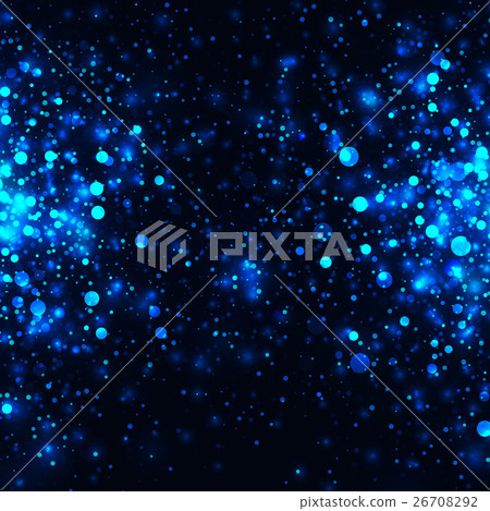 Vector blue glowing light glitter background - Stock Illustration ...