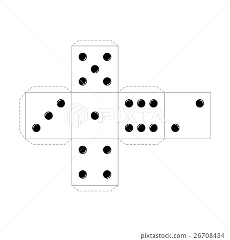 Board game cube template Board game cube template 26708484