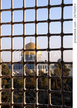 Mosque View thru Medrese Window Mosque View thru Medrese Window 26708953