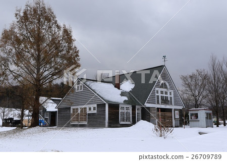 在冬季關閉期間的Horouchi dai站 26709789