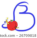 Alplabet B 26709818