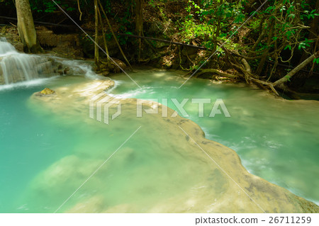 Huay Mae Kamin Waterfall Huay Mae Kamin Waterfall 26711259