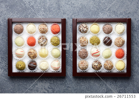 Chocolate truffles mix Chocolate truffles mix 26711553