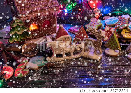Gingerbreads for new years and christmas 26712234