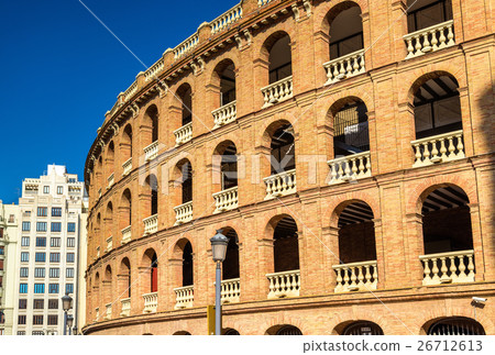 Plaza de Toros, a bullring in Valencia, Spain 26712613
