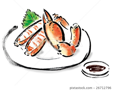 螃蟹生魚片 26712796