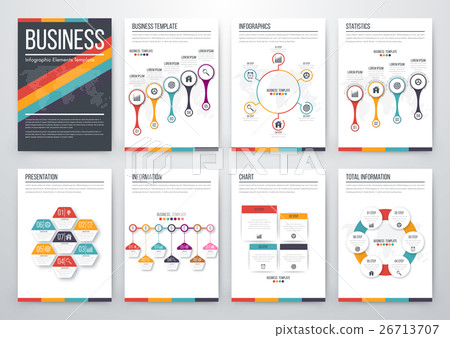 Modern infographic vector concept 26713707