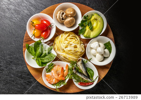 意大利原料麵食配方原料麵食和意大利食材 26713989