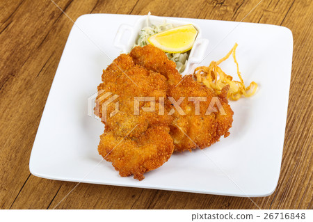 Czech cuisine - schnitzel Czech cuisine - schnitzel 26716848
