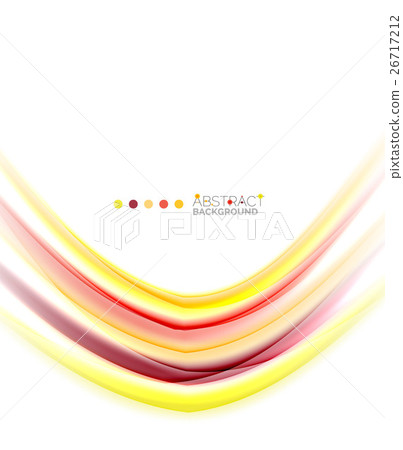 Abstract wave template 26717212