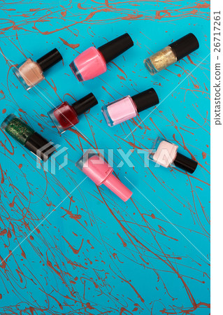 Bottles of nail polish Bottles of nail polish 26717261