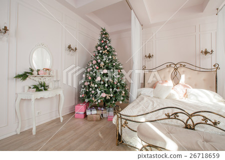 Calm image of interior Classic New Year Tree 26718659